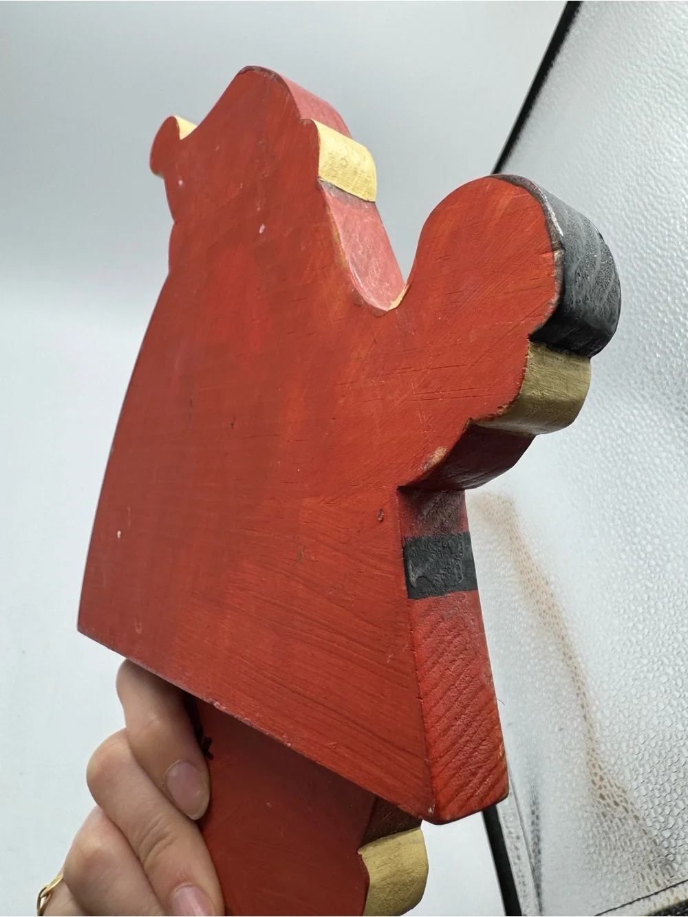 Handmade vintage hand